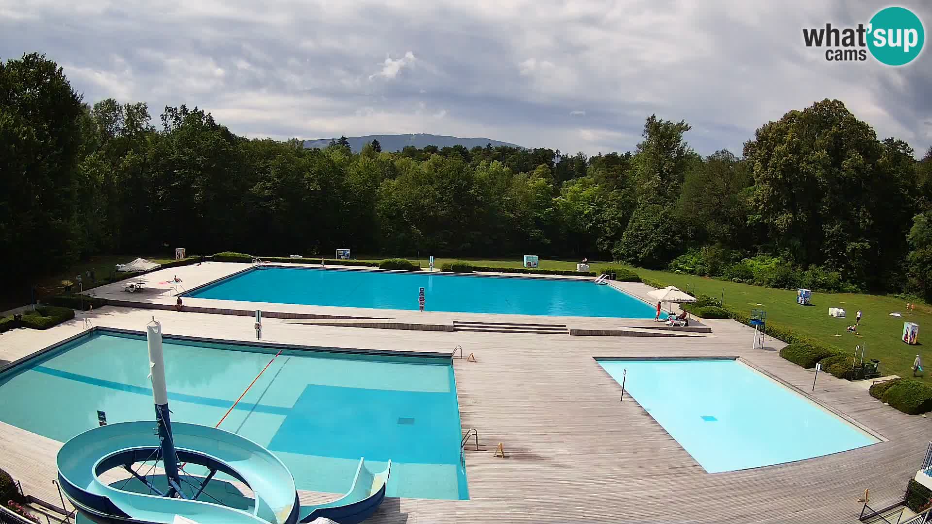 Webcam Kopališče Mariborski otok – Maribor Island Swimming Pool