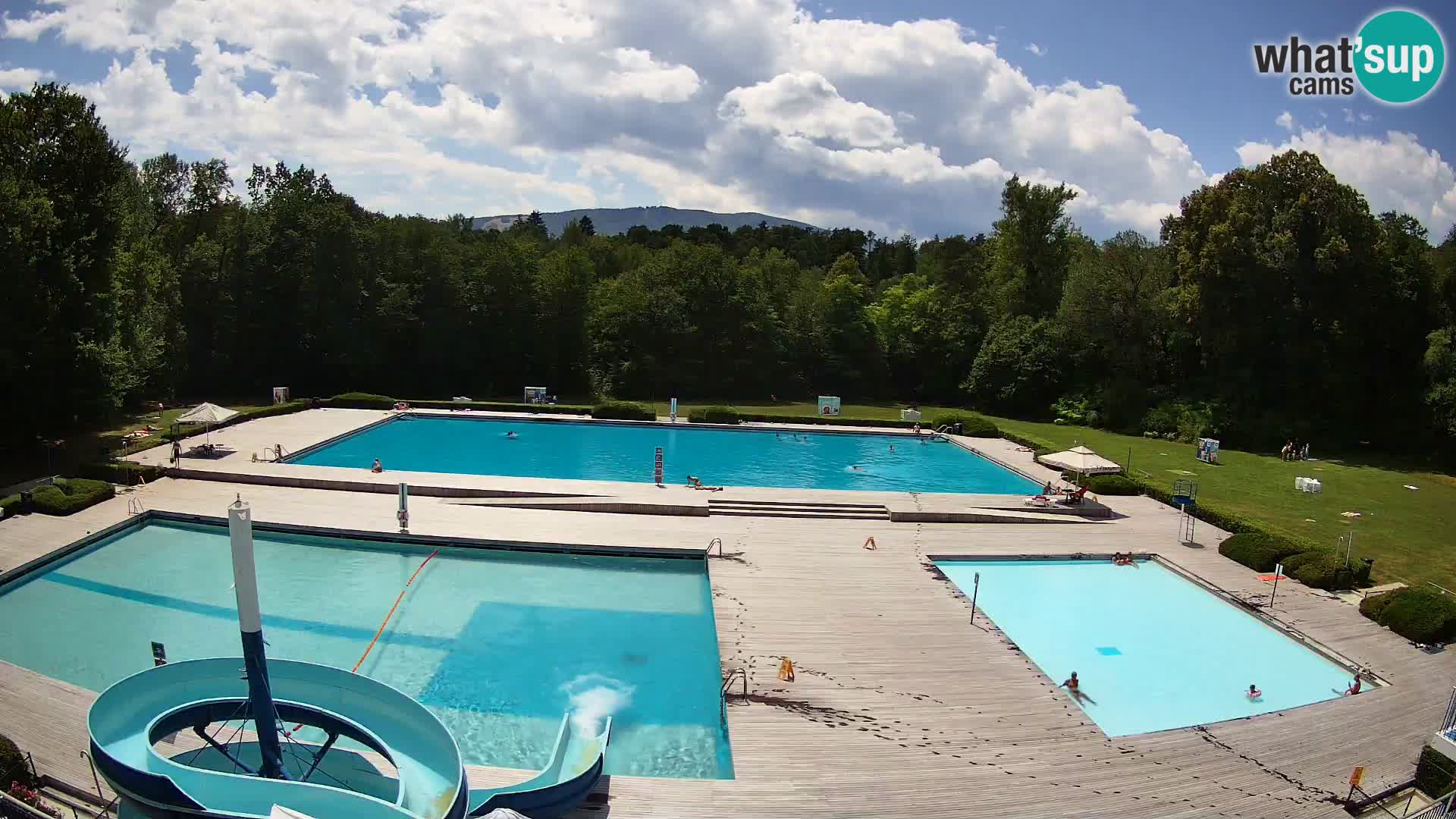 Webcam Kopališče Mariborski otok – Maribor Island Swimming Pool