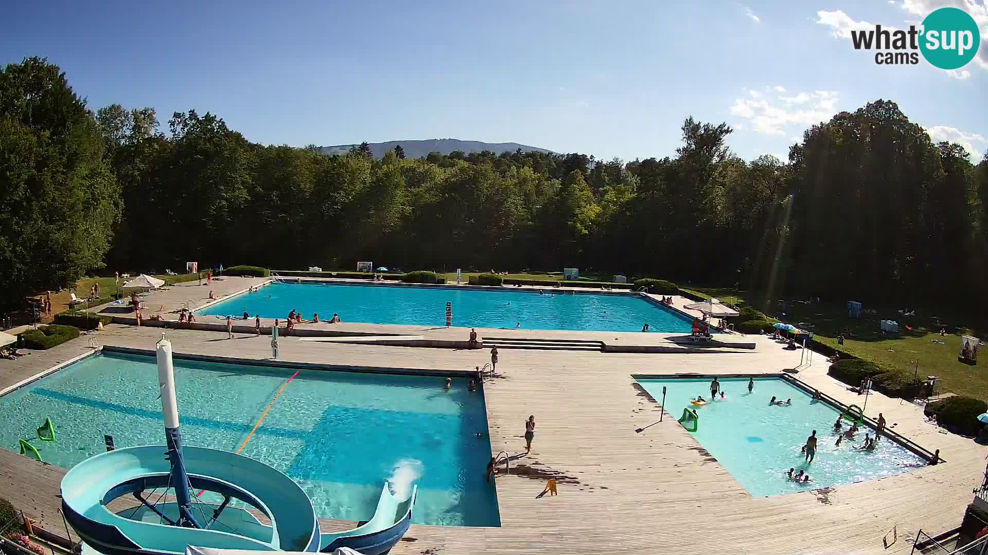 Webcam Kopališče Mariborski otok – Maribor Island Swimming Pool