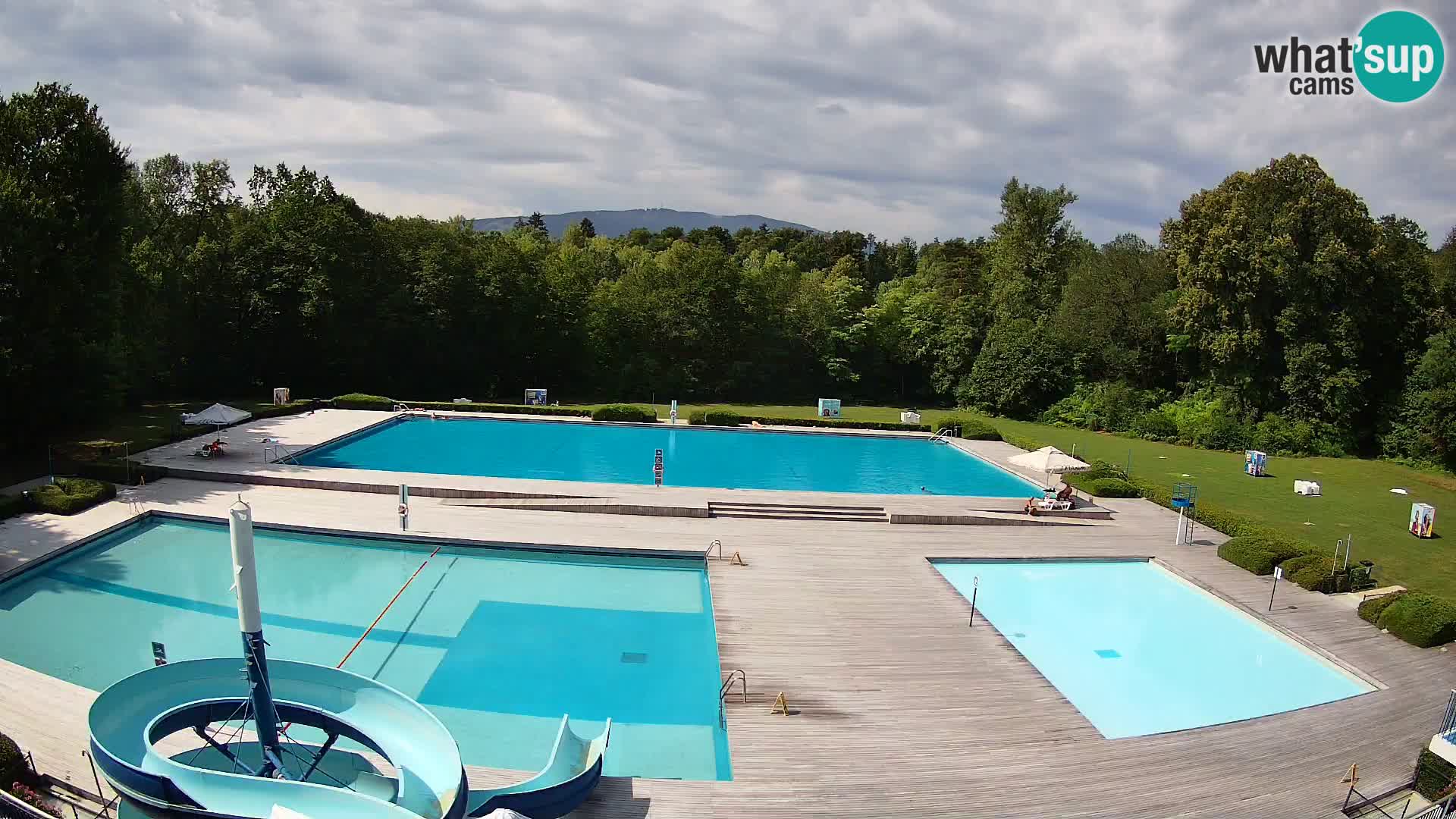 Webcam Kopališče Mariborski otok – Maribor Island Swimming Pool