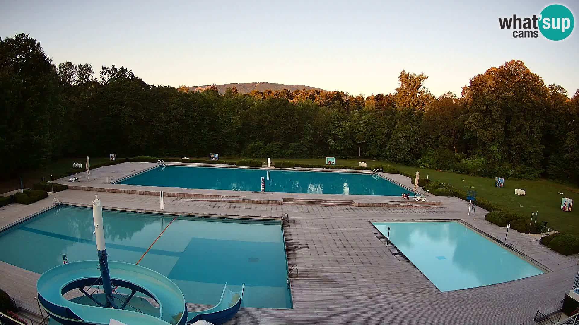 Webcam Kopališče Mariborski otok – Maribor Island Swimming Pool