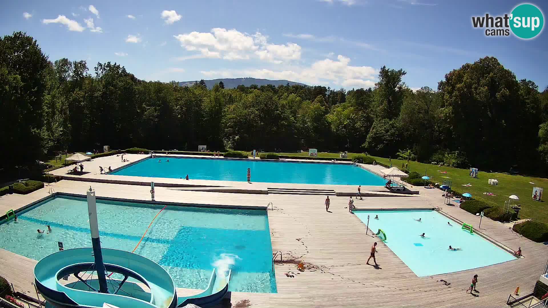 Webcam Kopališče Mariborski otok – Maribor Island Swimming Pool