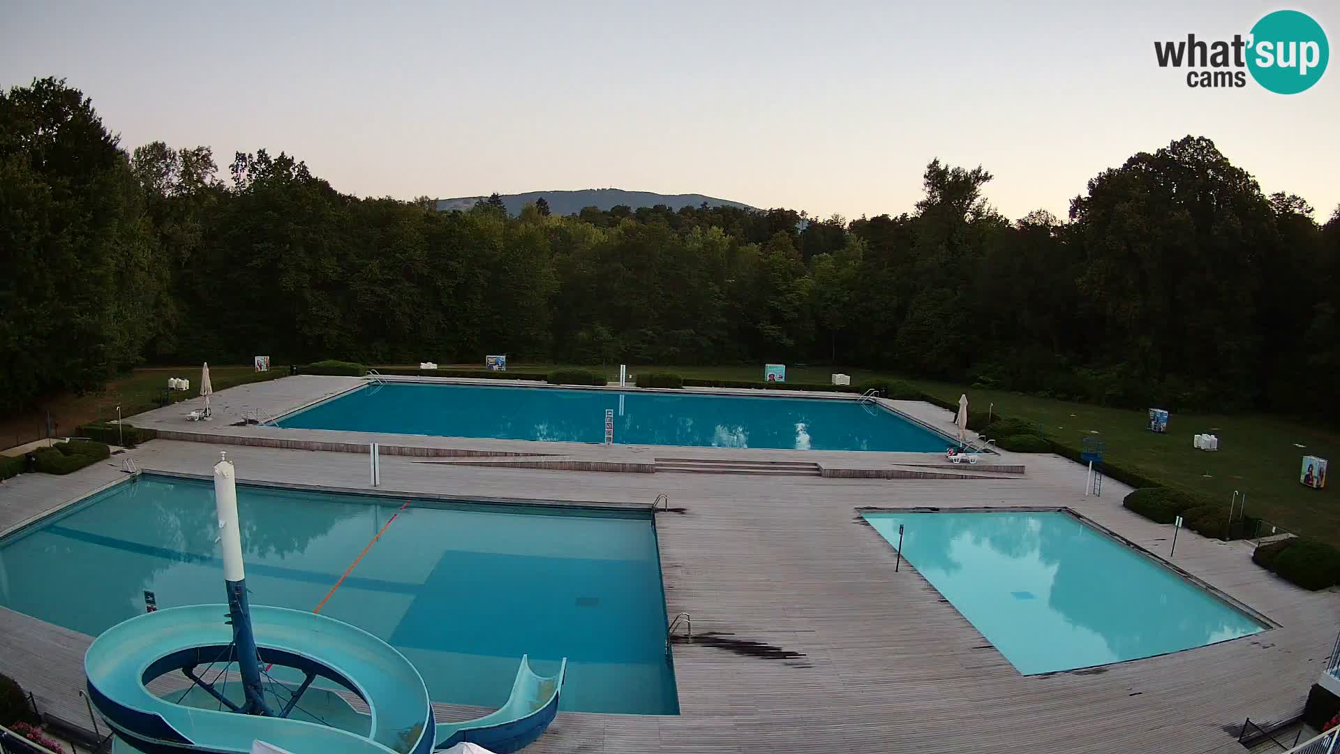 Webcam Kopališče Mariborski otok – Maribor Island Swimming Pool