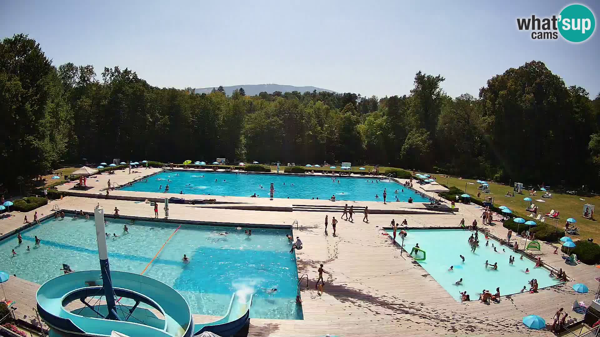 Webcam Kopališče Mariborski otok – Maribor Island Swimming Pool