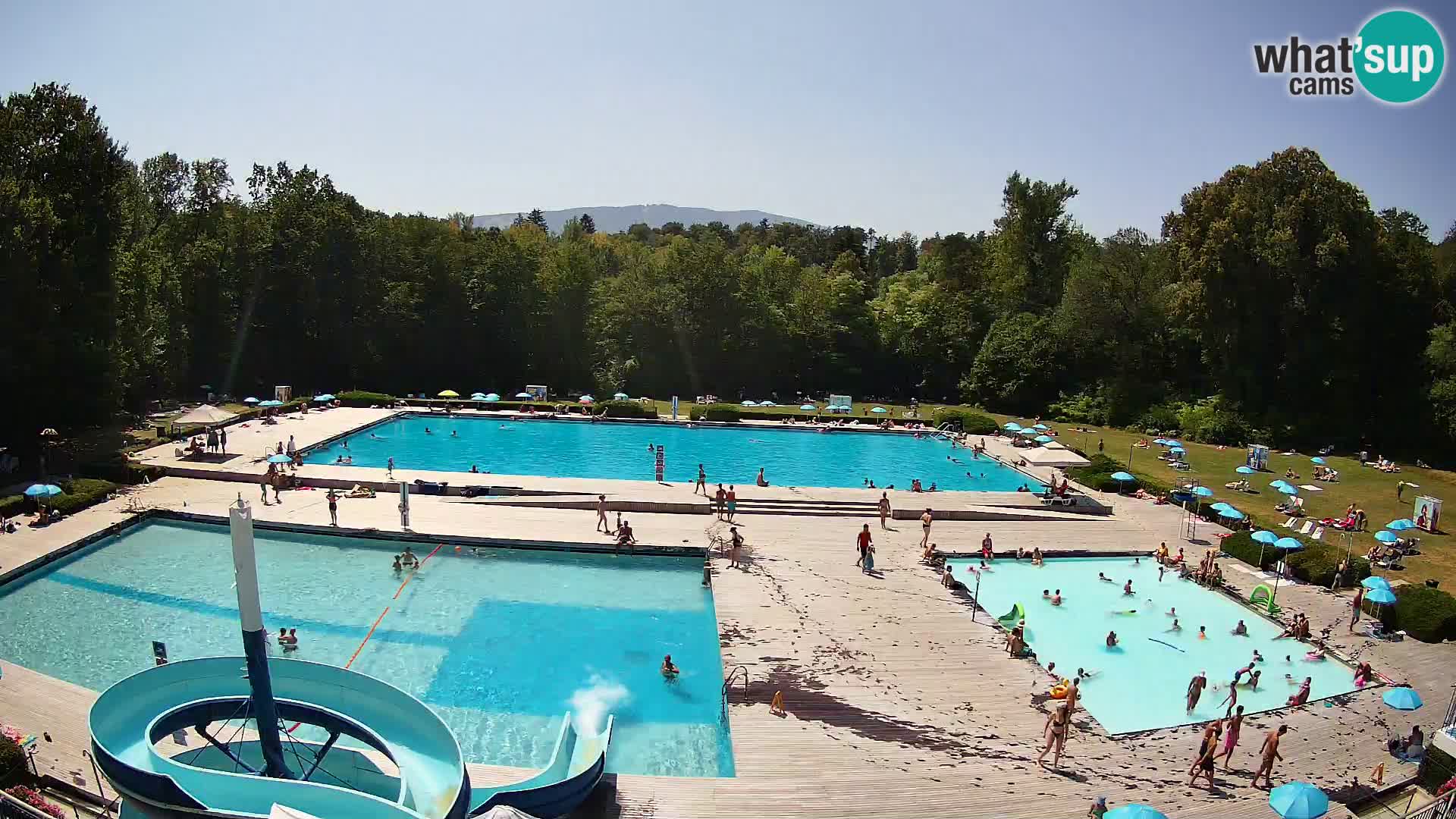 Webcam Kopališče Mariborski otok – Maribor Island Swimming Pool