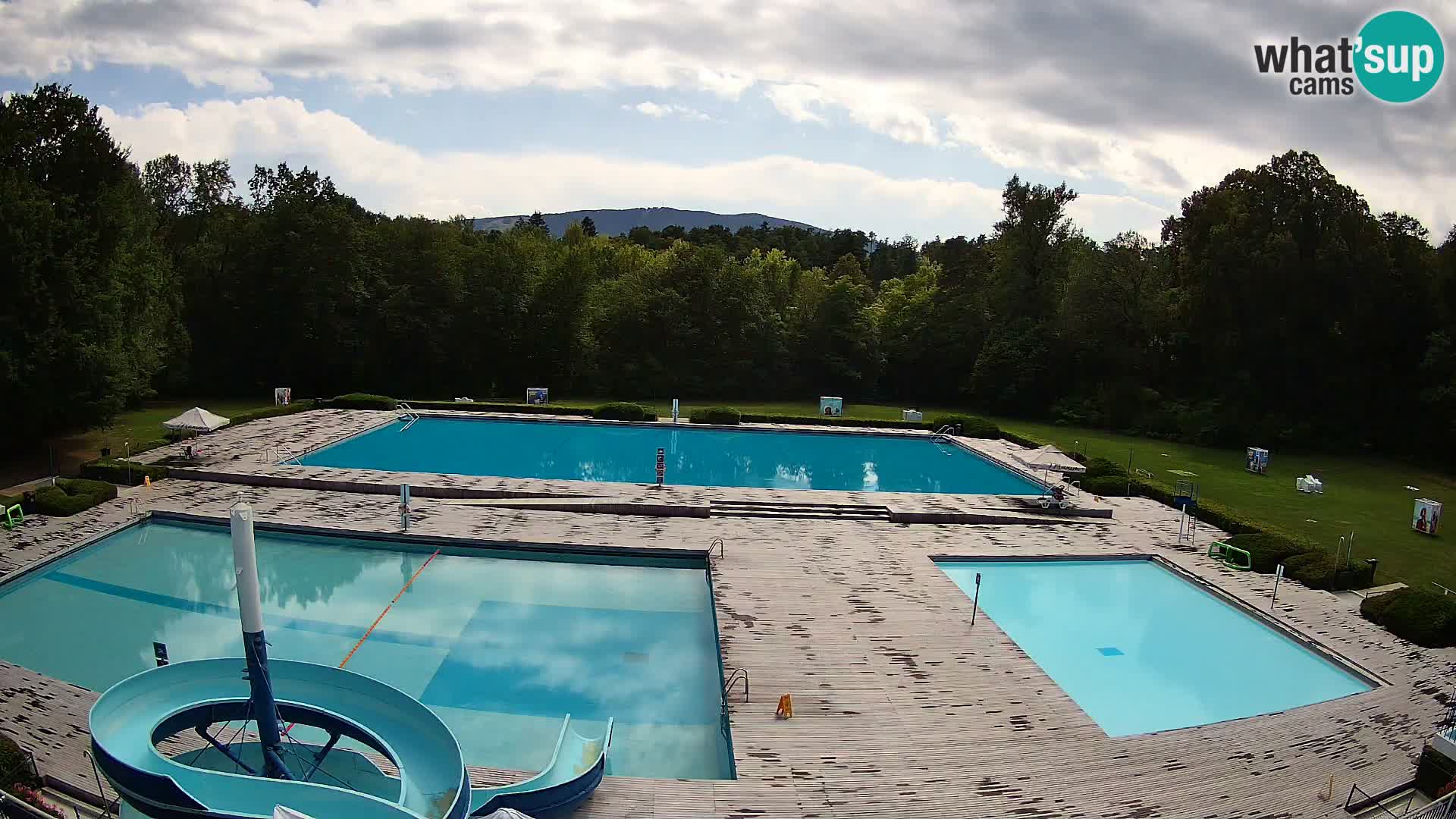 Webcam Kopališče Mariborski otok – Maribor Island Swimming Pool