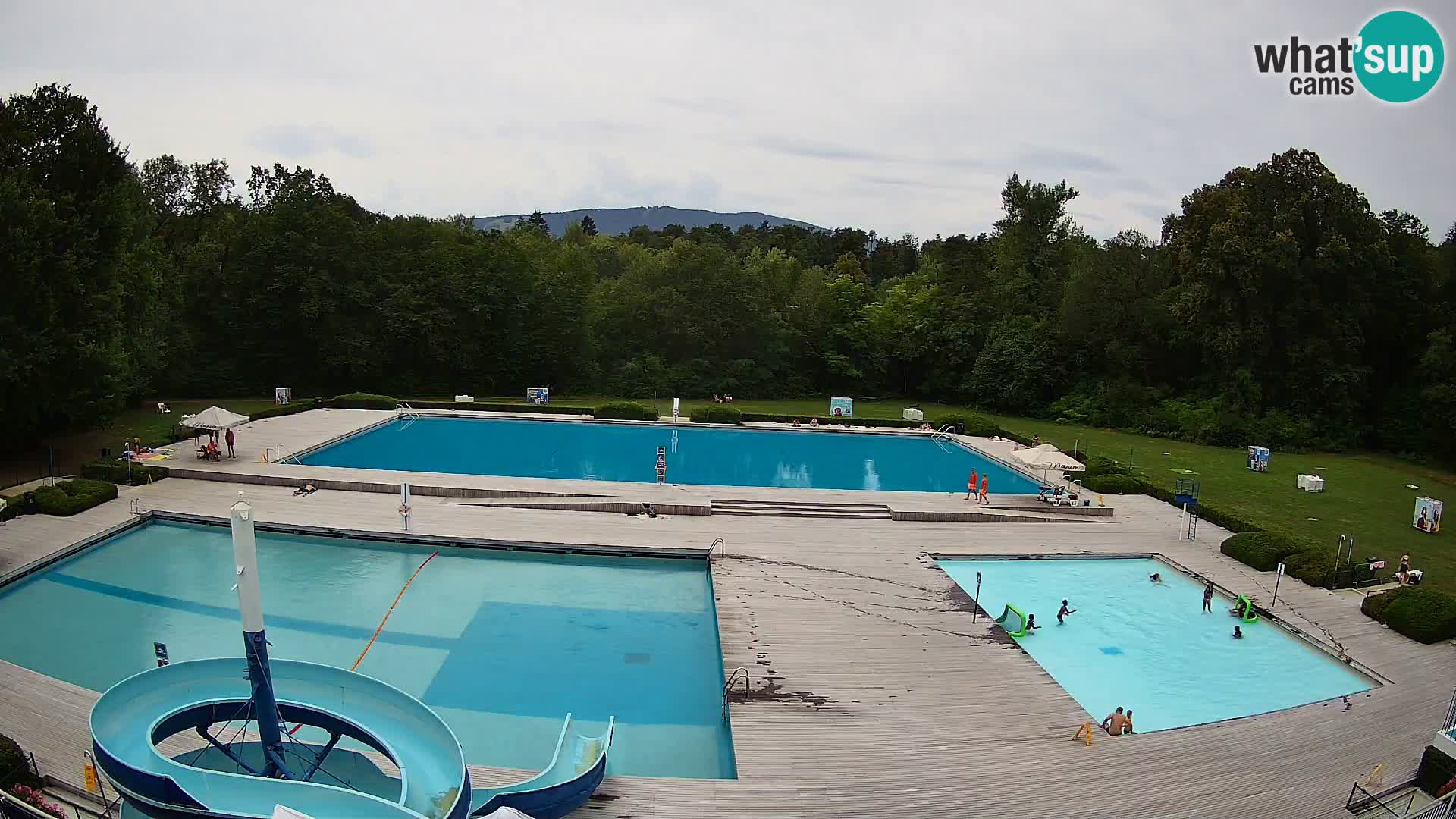 Webcam Kopališče Mariborski otok – Maribor Island Swimming Pool