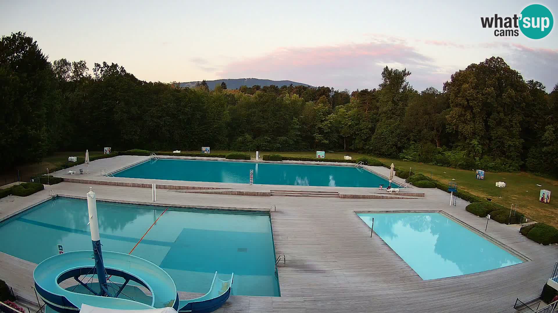 Webcam Kopališče Mariborski otok – Maribor Island Swimming Pool