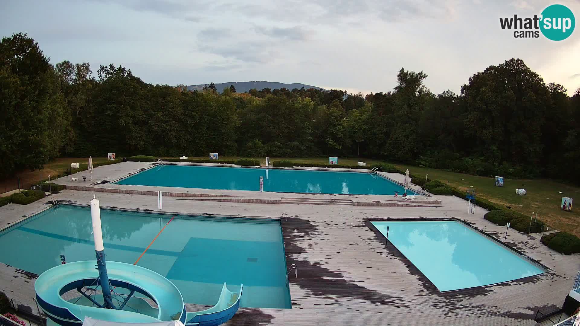 Webcam Kopališče Mariborski otok – Maribor Island Swimming Pool