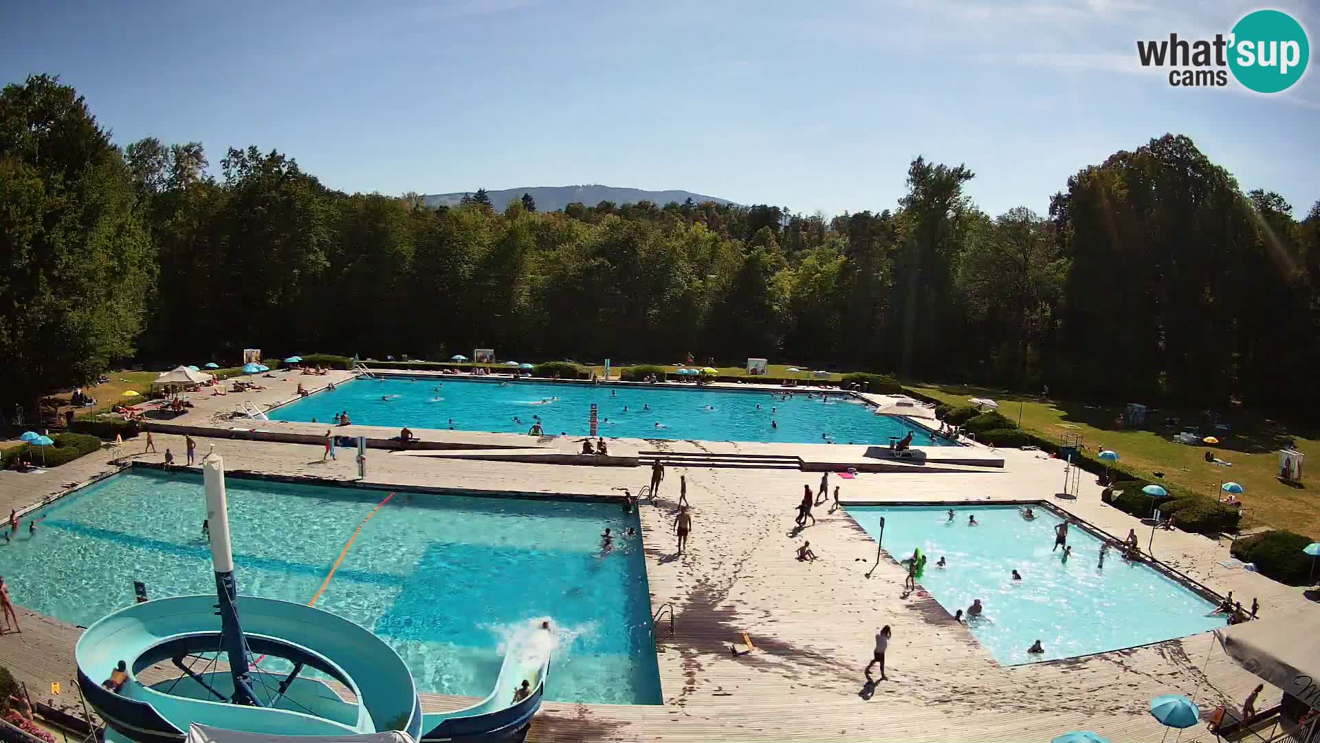 Webcam Kopališče Mariborski otok – Maribor Island Swimming Pool