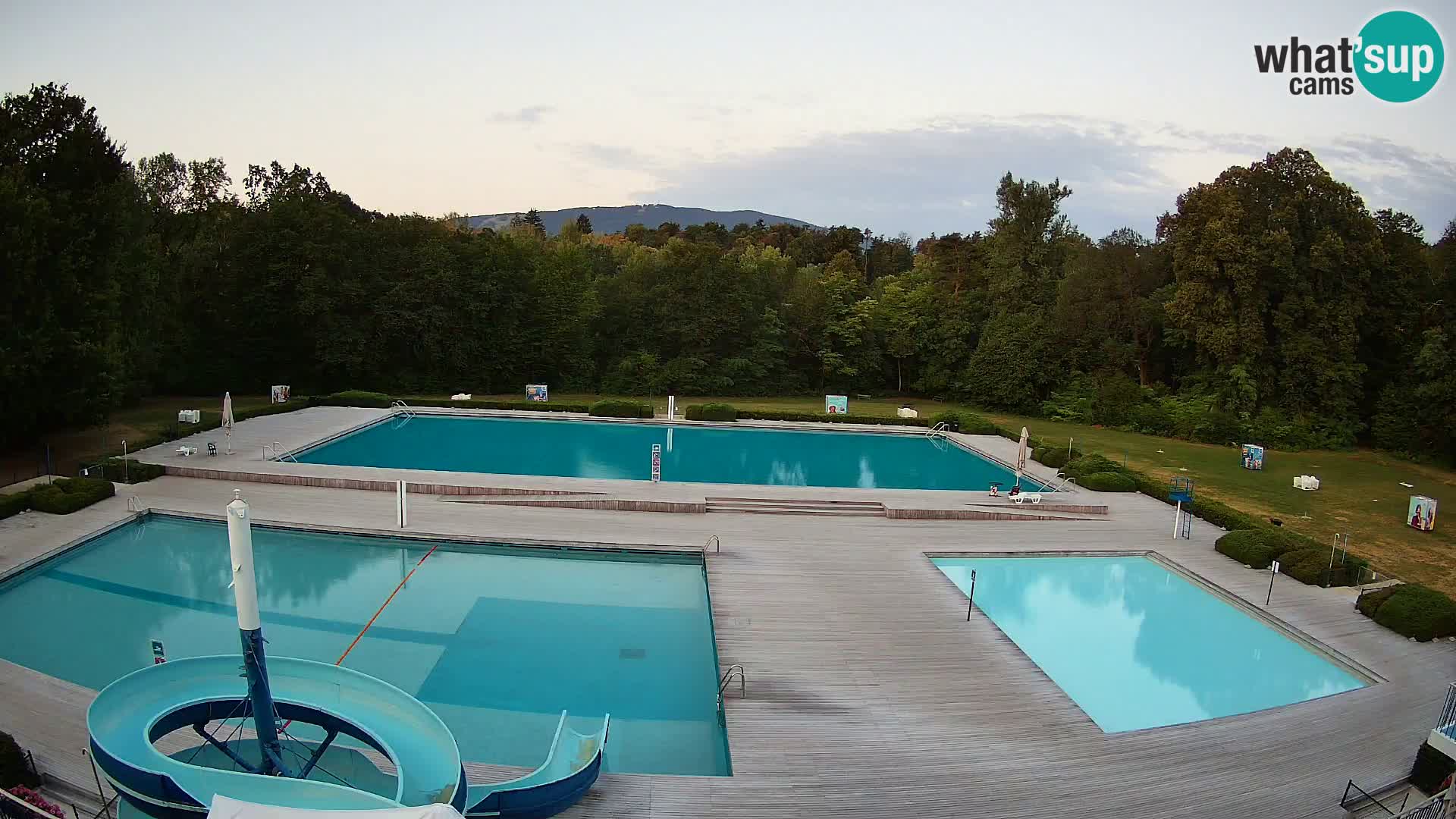 Webcam Kopališče Mariborski otok – Maribor Island Swimming Pool
