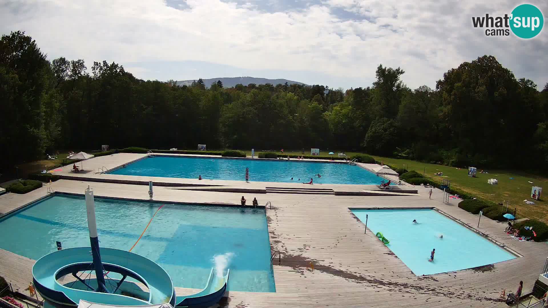 Webcam Kopališče Mariborski otok – Maribor Island Swimming Pool