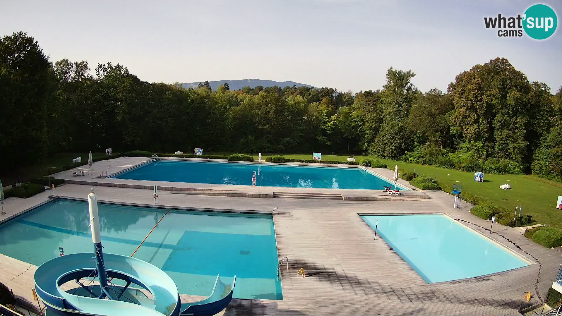 Webcam Kopališče Mariborski otok – Maribor Island Swimming Pool