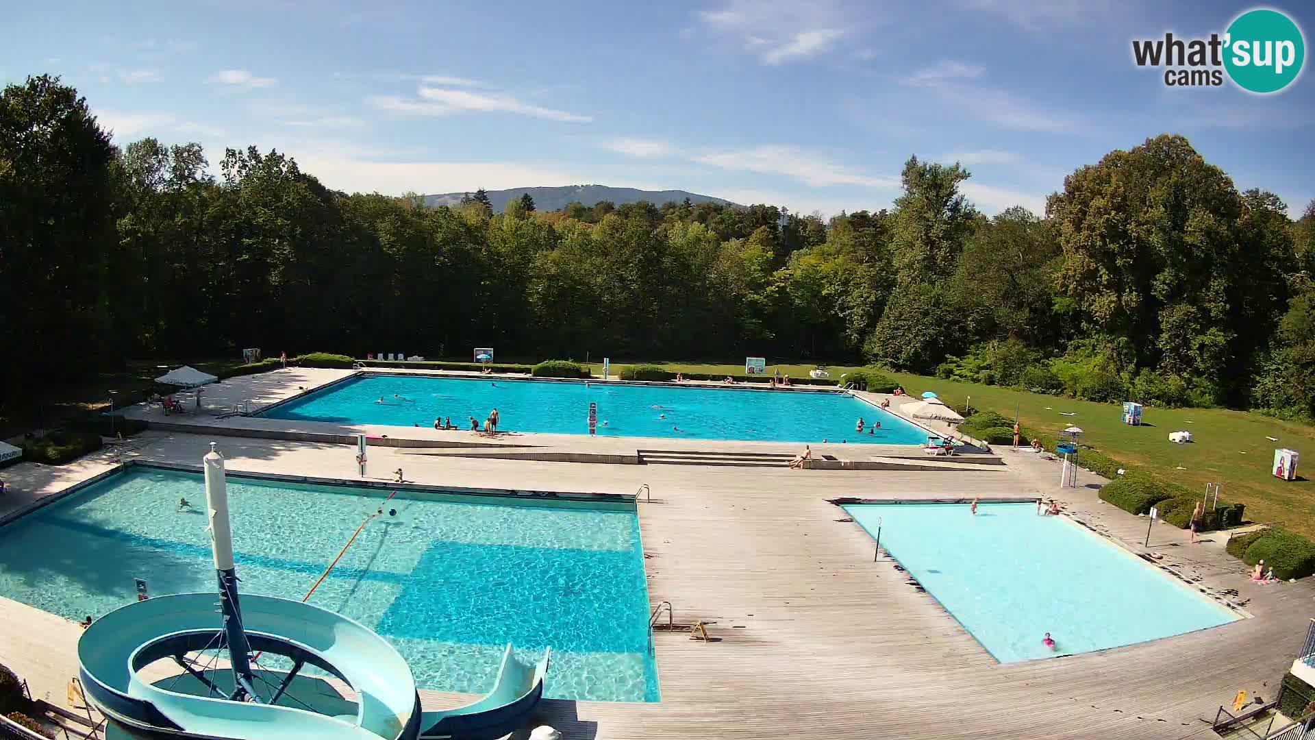 Webcam Kopališče Mariborski otok – Maribor Island Swimming Pool