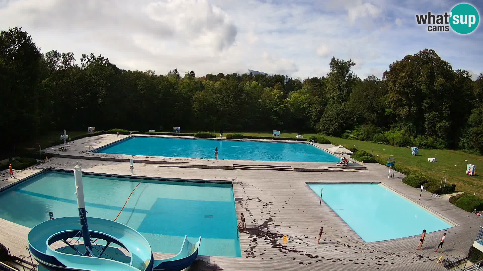 Webcam Kopališče Mariborski otok – Maribor Island Swimming Pool