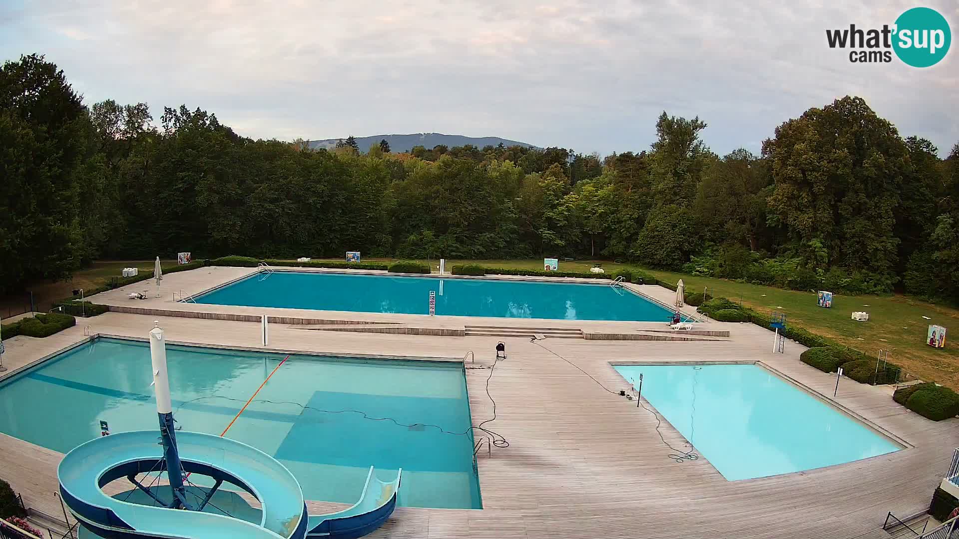 Webcam Kopališče Mariborski otok – Maribor Island Swimming Pool