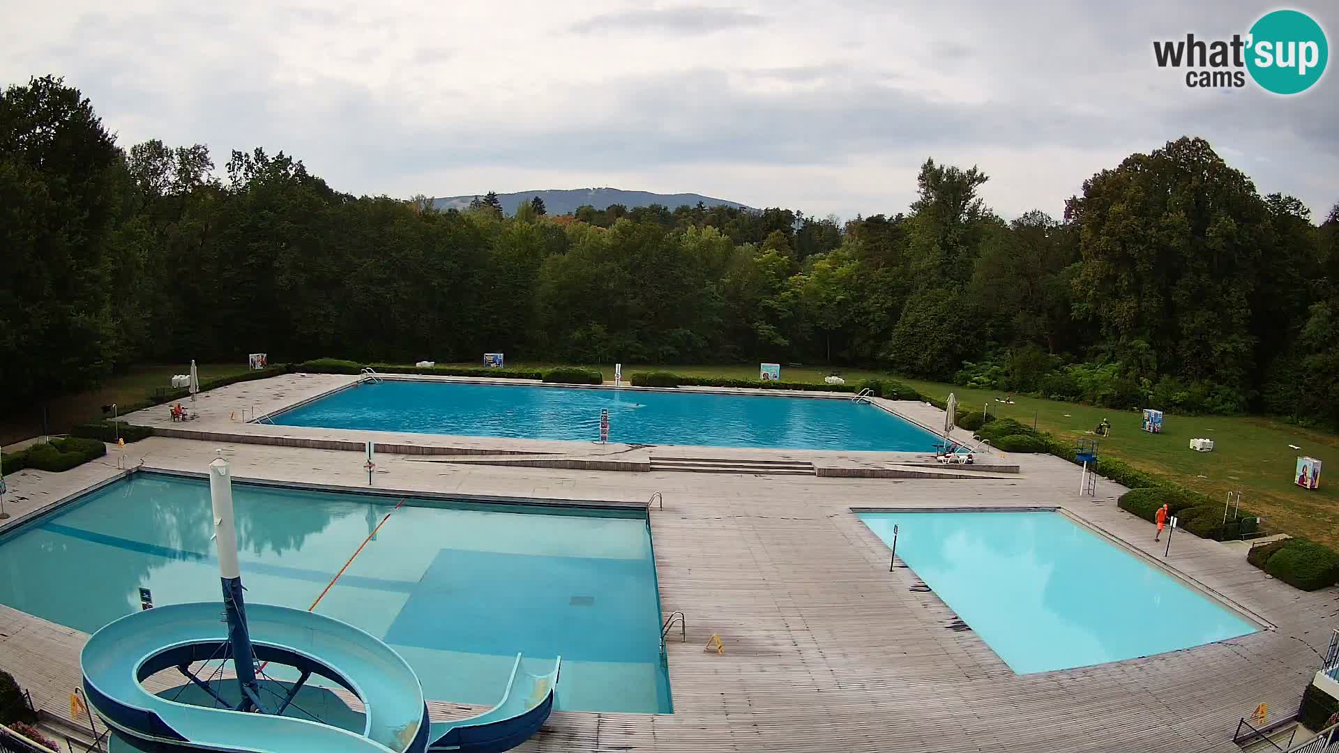 Webcam Kopališče Mariborski otok – Maribor Island Swimming Pool