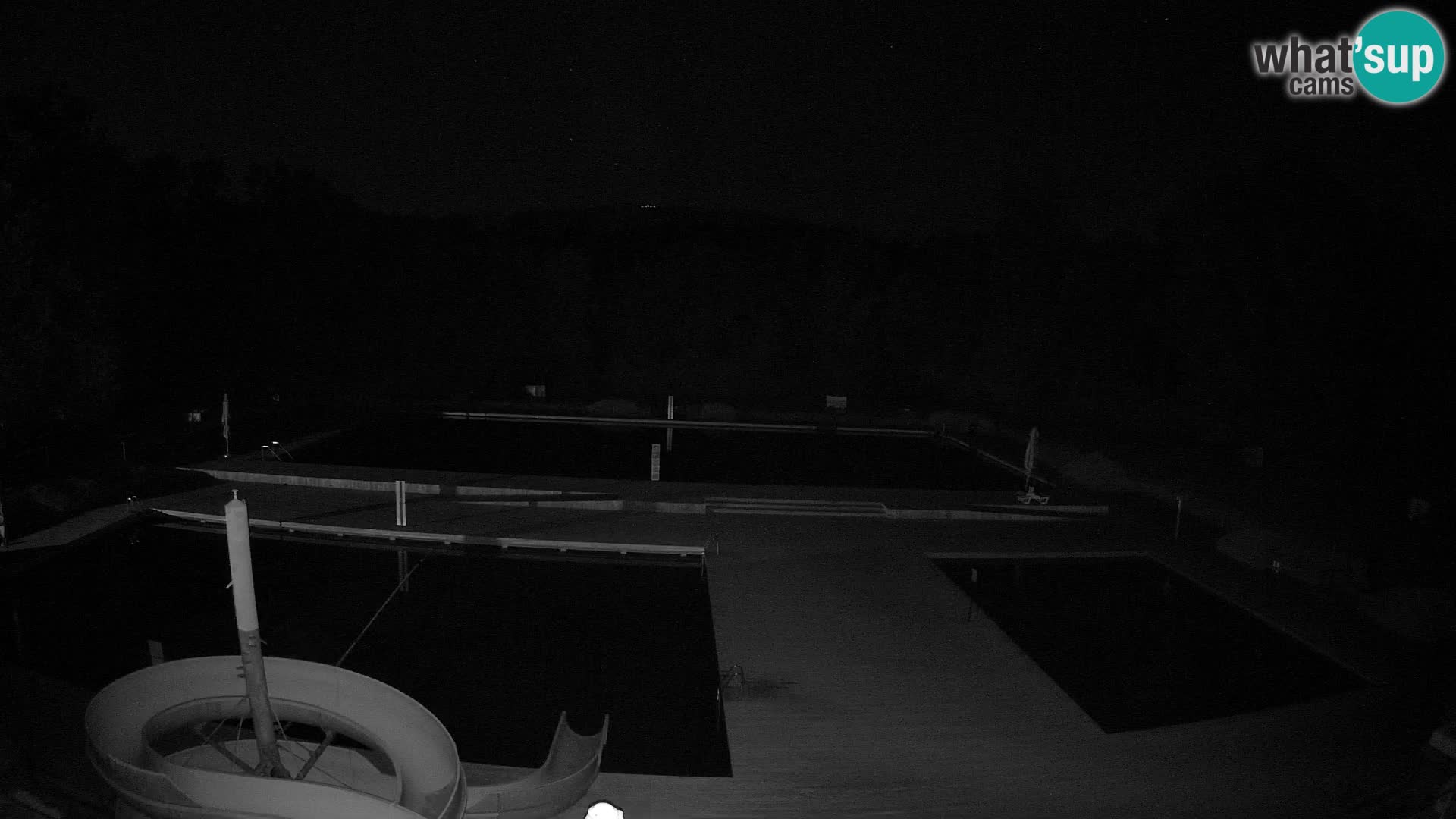 Webcam Schwimmbad der Insel Maribor