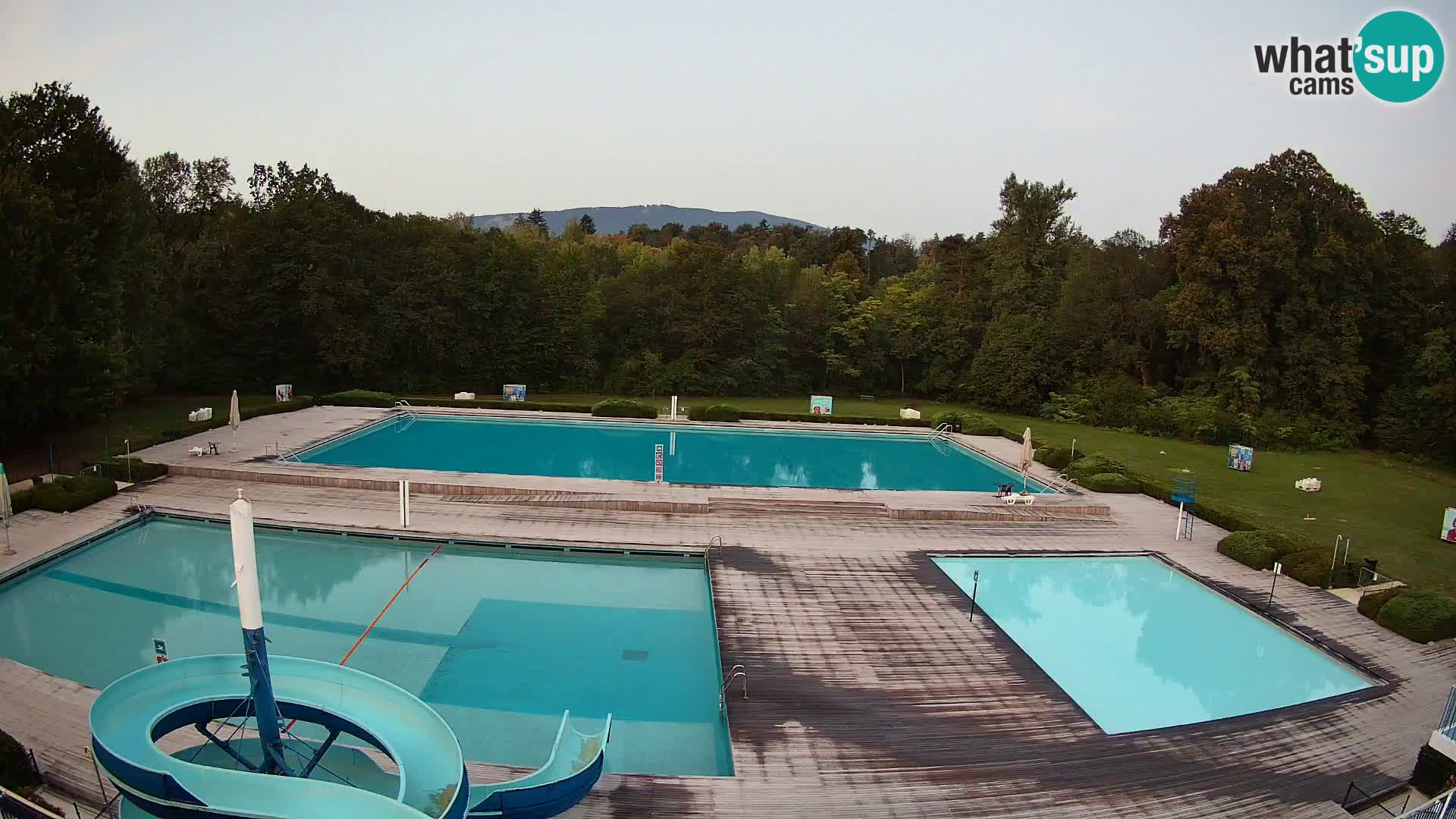 Webcam Kopališče Mariborski otok – Maribor Island Swimming Pool