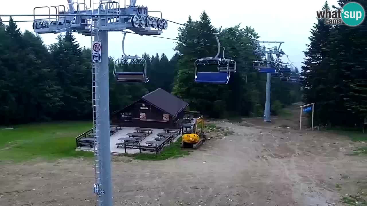 Smučišče Mariborsko Pohorje – spletna kamera Ruška zgoraj
