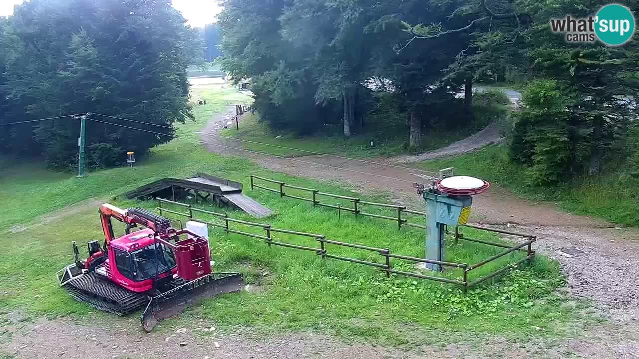 Smučišče Mariborsko Pohorje – spletna kamera Ruška zgoraj