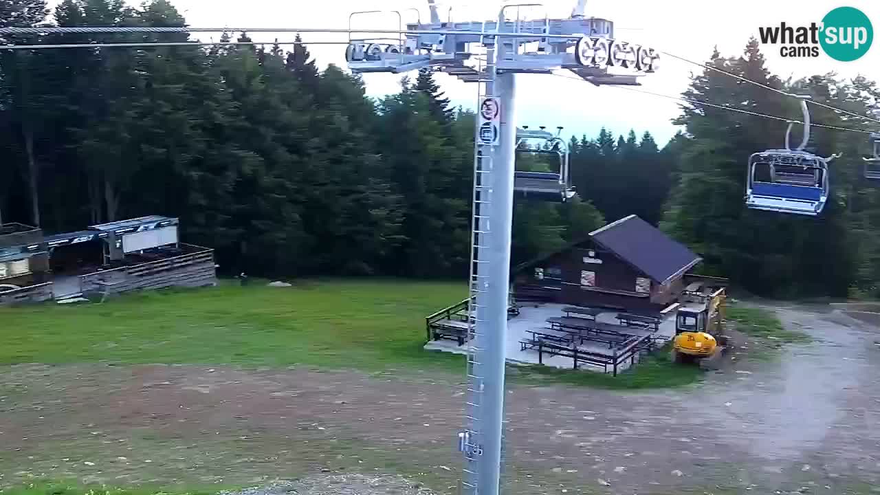 Smučišče Mariborsko Pohorje – spletna kamera Ruška zgoraj