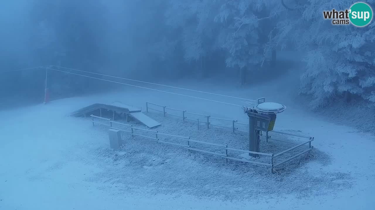 Pohorje – Areh – Pogled na vlečnico Ruška