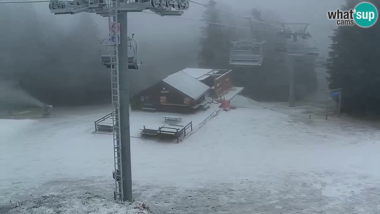 SKI Maribor Pohorje webcam Ruška