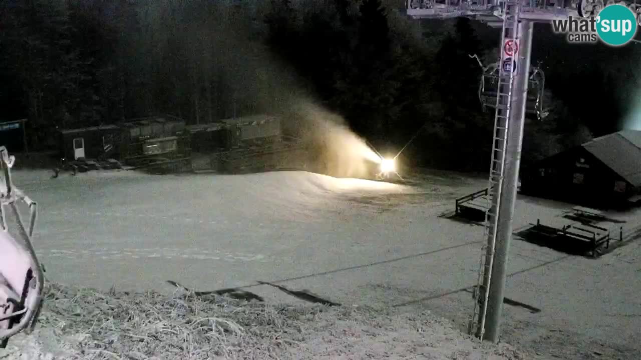 Smučišče Mariborsko Pohorje – spletna kamera Ruška zgoraj