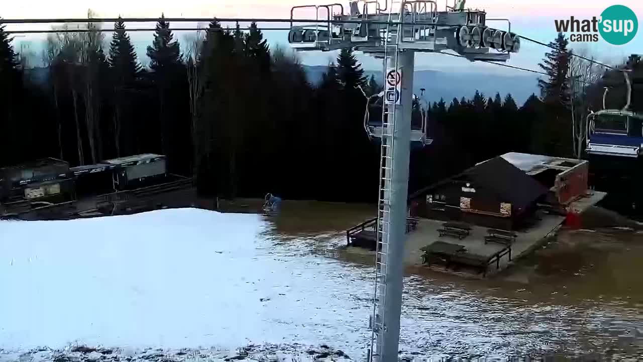 SKI Maribor Pohorje webcam Ruška