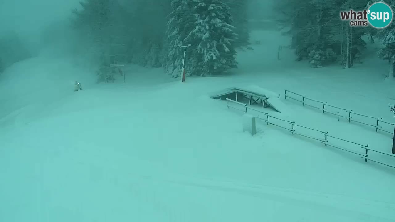 Pohorje – Areh – Pogled na vlečnico Ruška