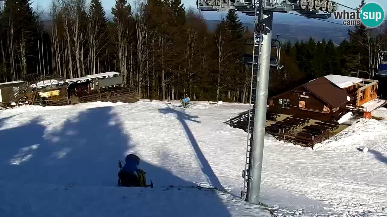 Smučišče Mariborsko Pohorje – spletna kamera Ruška zgoraj