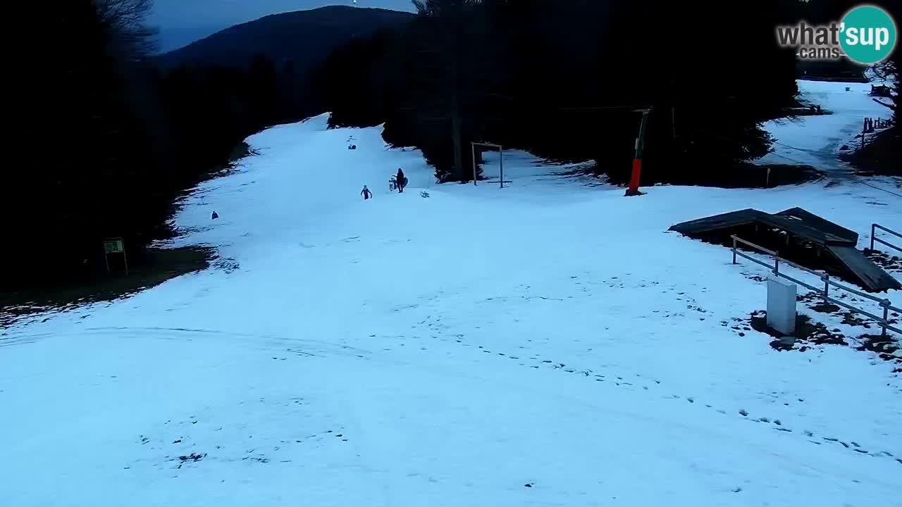 Smučišče Mariborsko Pohorje – spletna kamera Ruška zgoraj