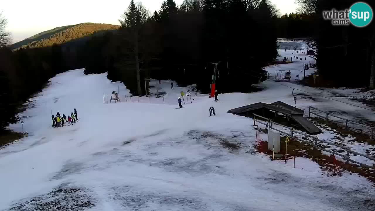 Smučišče Mariborsko Pohorje – spletna kamera Ruška zgoraj