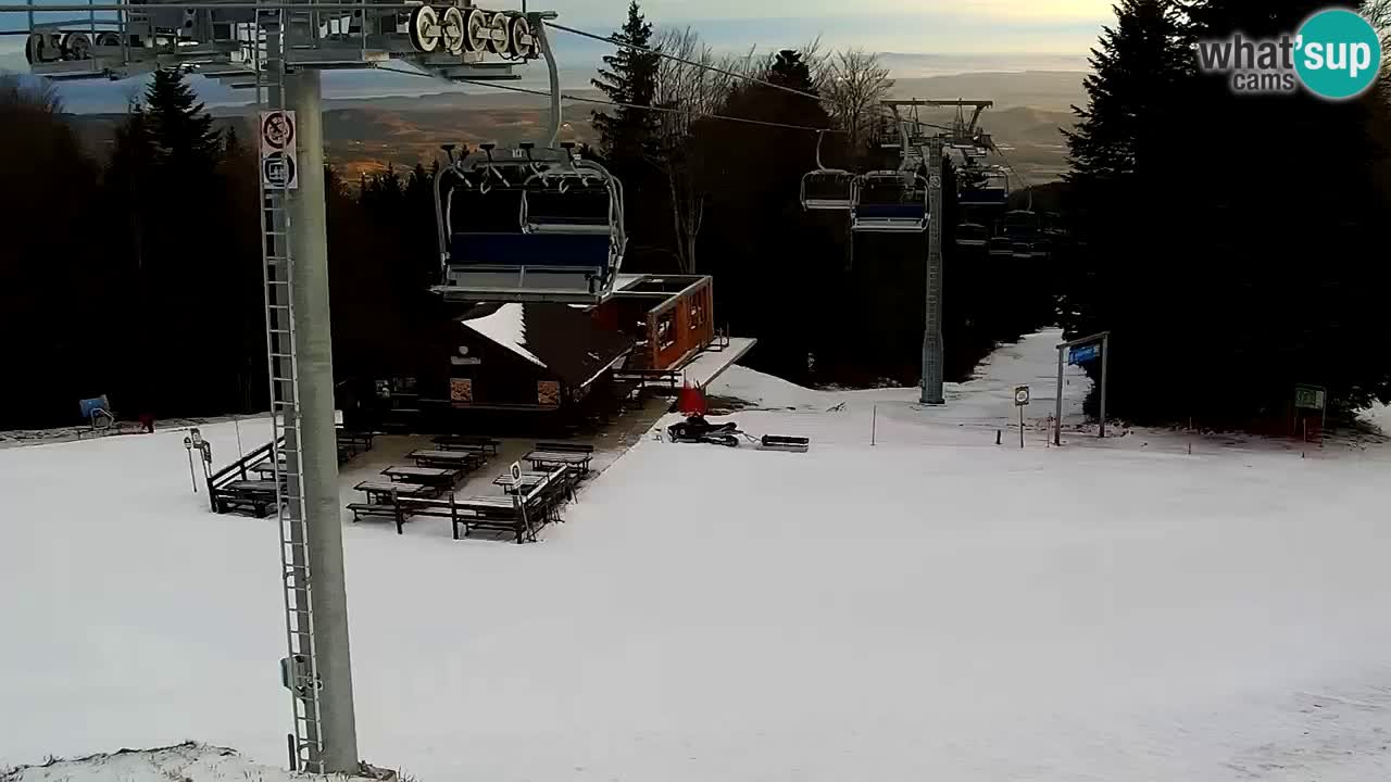 Stations de ski Maribor Pohorje web cam Ruška