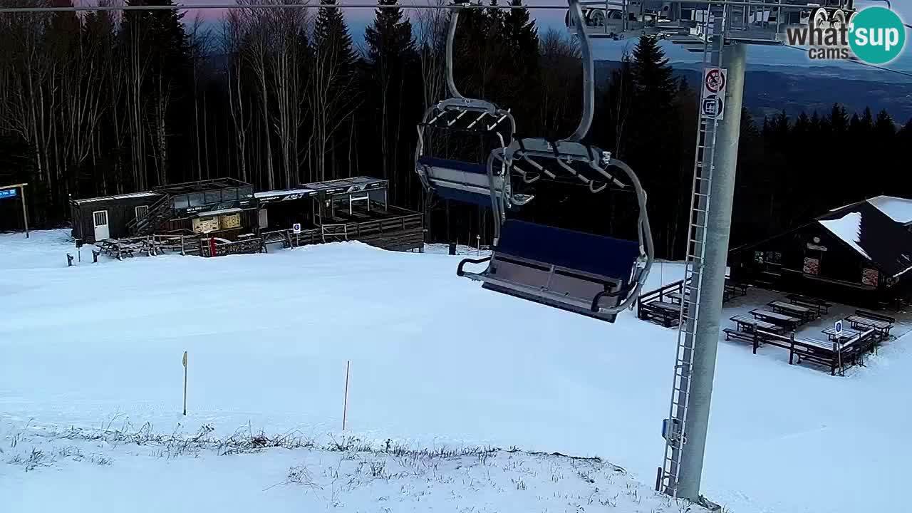 SKI Maribor Pohorje webcam Ruška