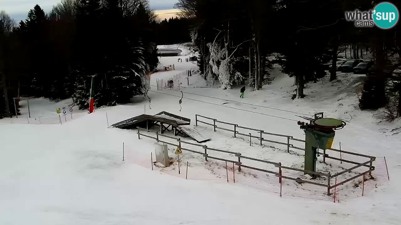 Pohorje – Areh – Pogled na vlečnico Ruška