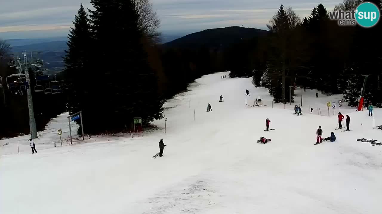 Pohorje – Areh – Pogled na vlečnico Ruška