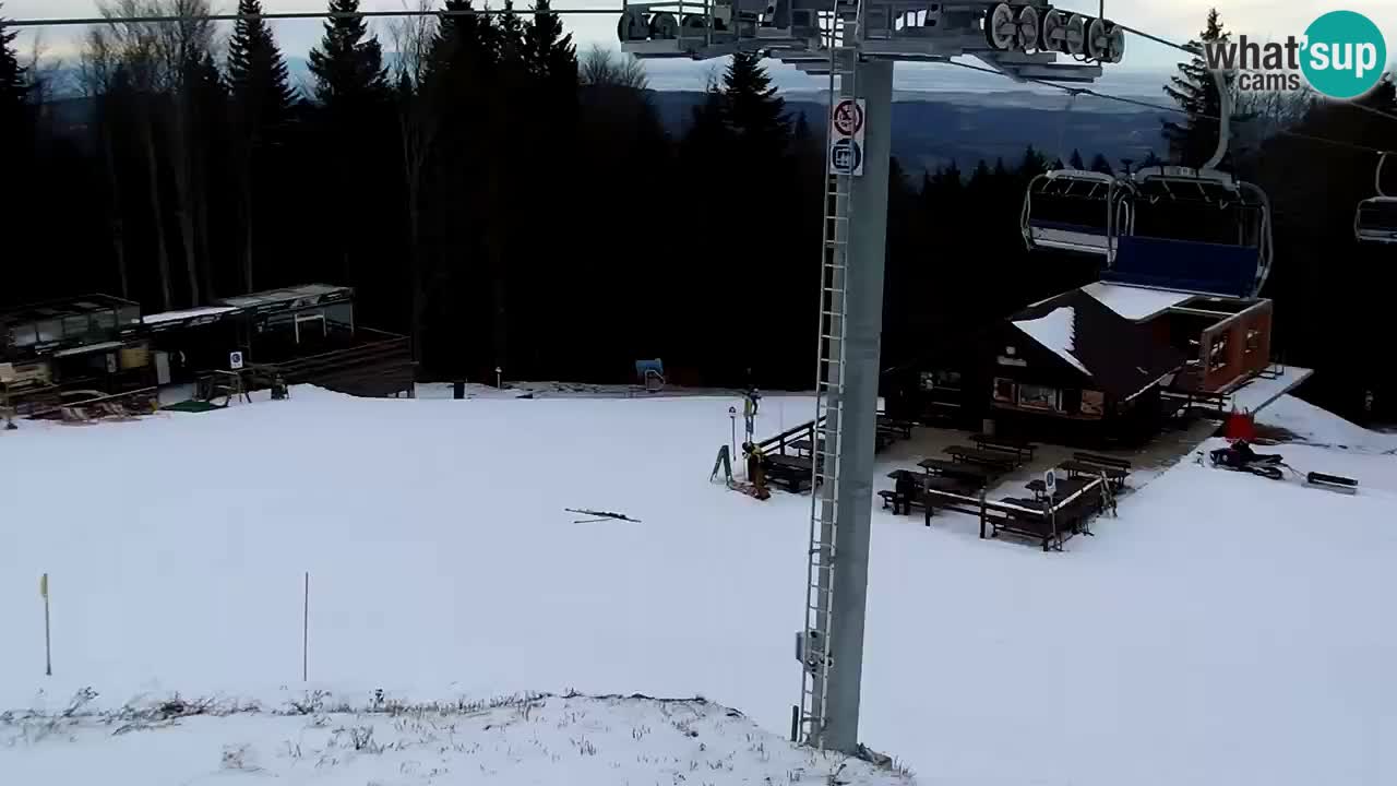 Stations de ski Maribor Pohorje web cam Ruška