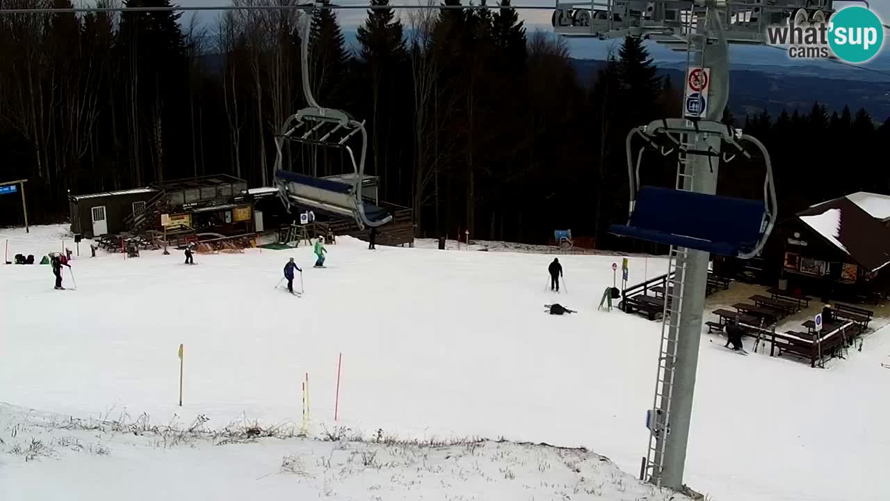 SKI Maribor Pohorje webcam Ruška