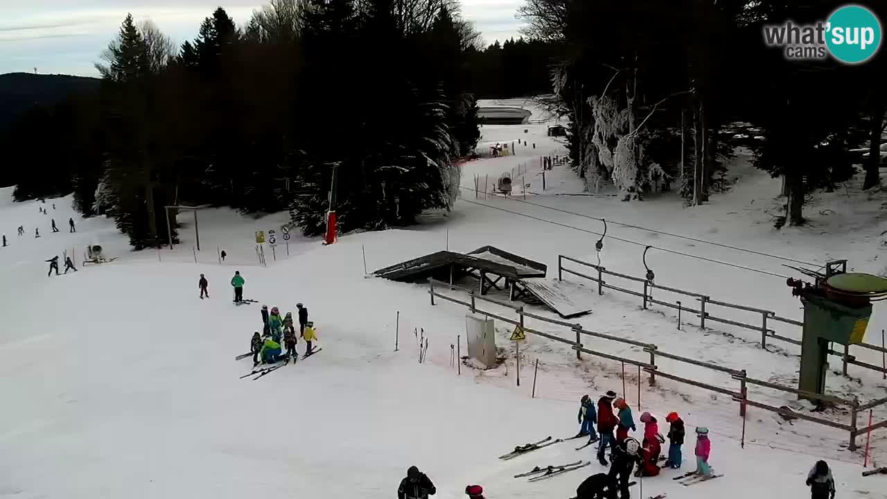 Pohorje – Areh – Pogled na vlečnico Ruška