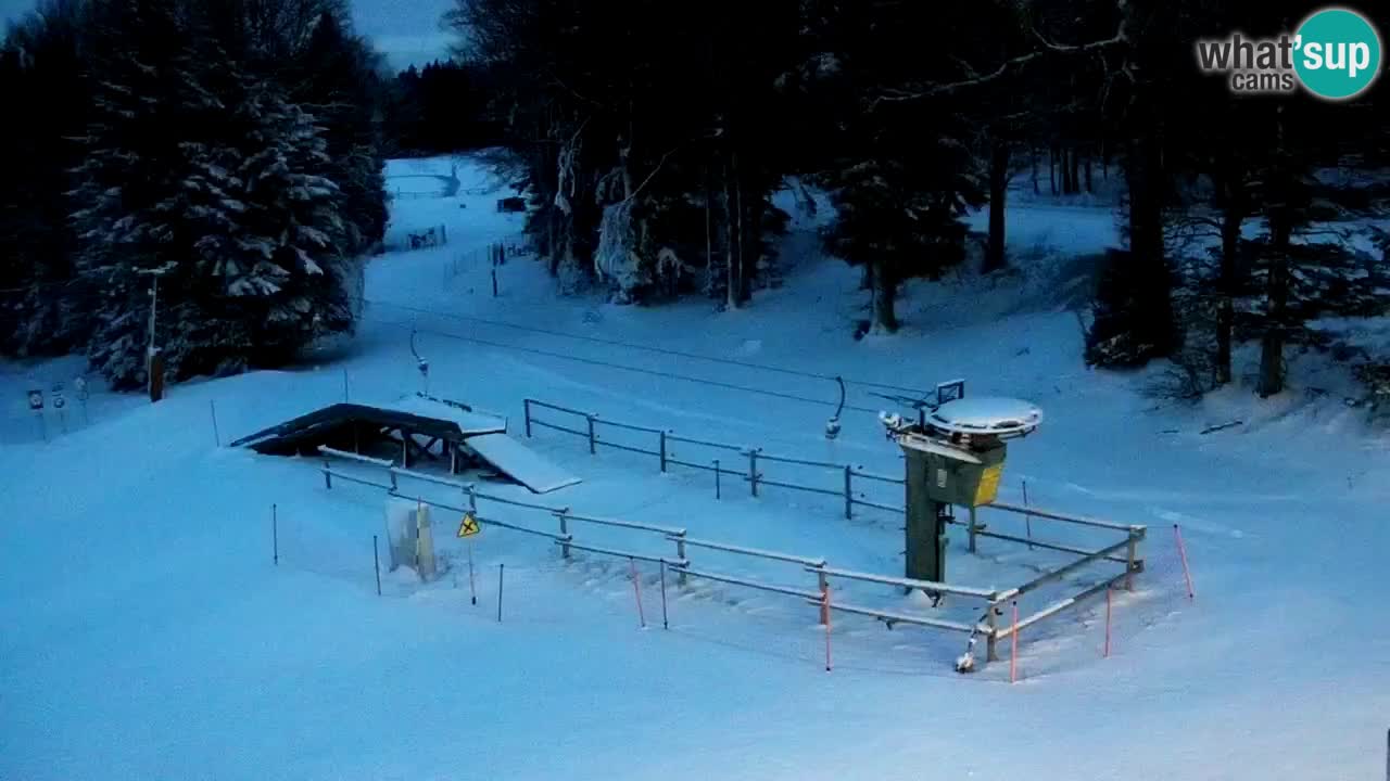 Smučišče Mariborsko Pohorje – spletna kamera Ruška zgoraj