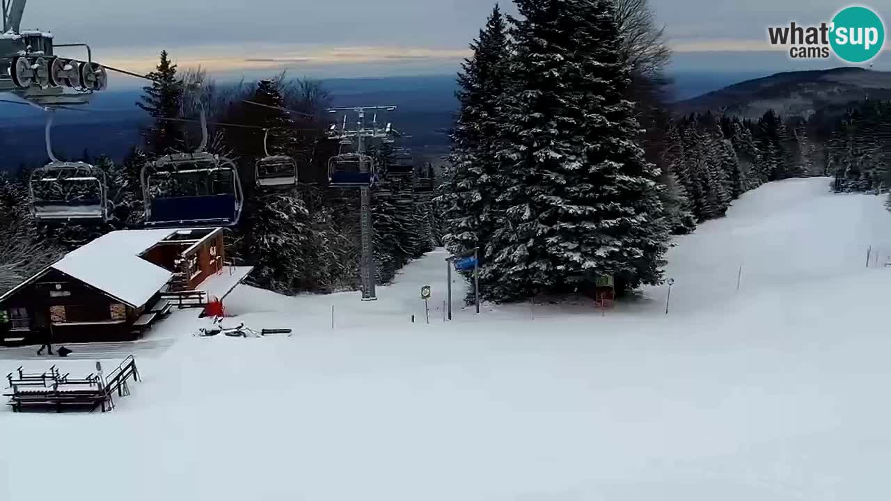 Stations de ski Maribor Pohorje web cam Ruška