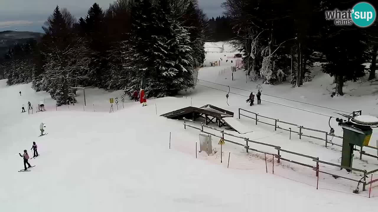 Stations de ski Maribor Pohorje web cam Ruška