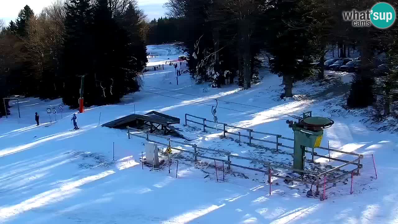 Stations de ski Maribor Pohorje web cam Ruška