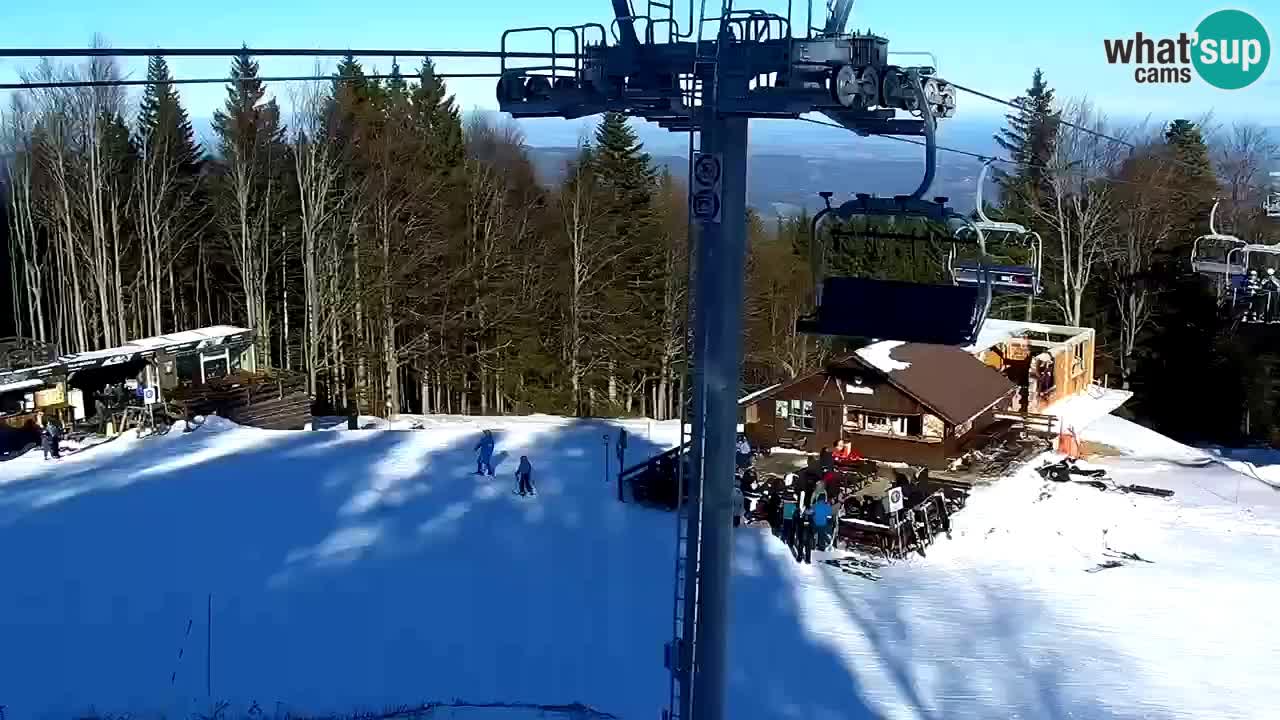 Pohorje – Areh – Pogled na vlečnico Ruška