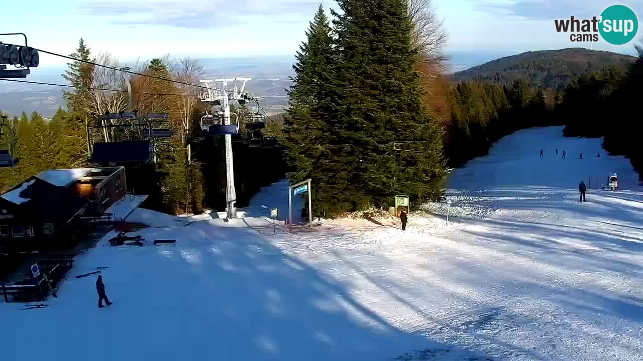 SKI Maribor Pohorje webcam Ruška