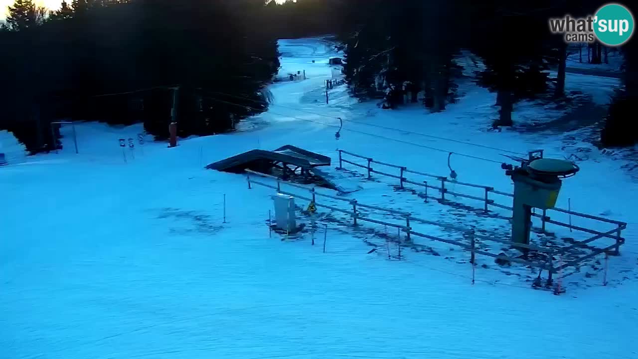 Smučišče Mariborsko Pohorje – spletna kamera Ruška zgoraj