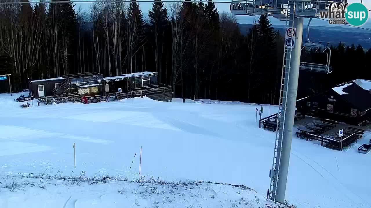 Stations de ski Maribor Pohorje web cam Ruška