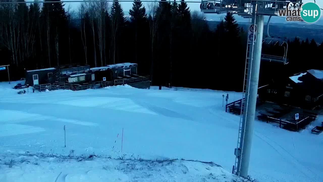 Stations de ski Maribor Pohorje web cam Ruška